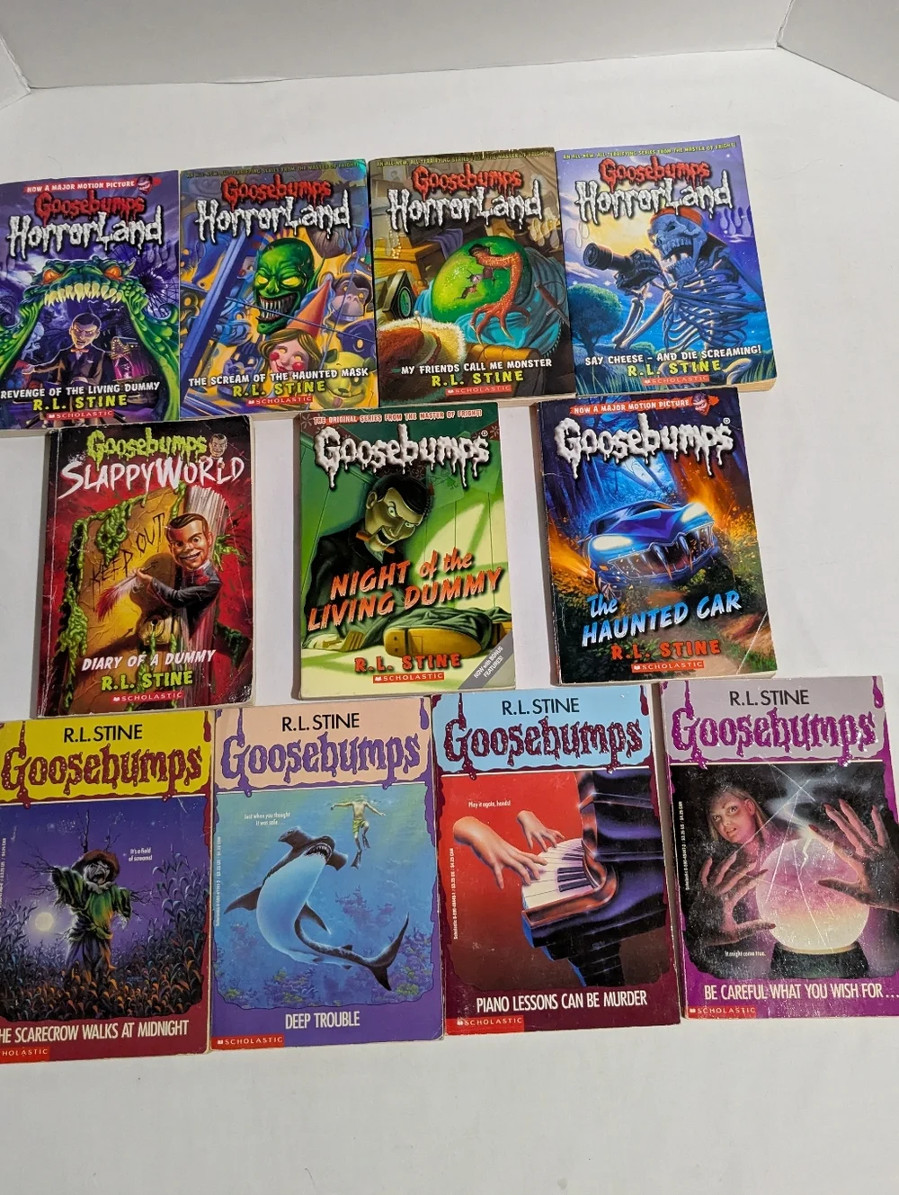 11 Goosebumps Books Scholastic VTG 1990's RL Stine - Picture 2 of 9